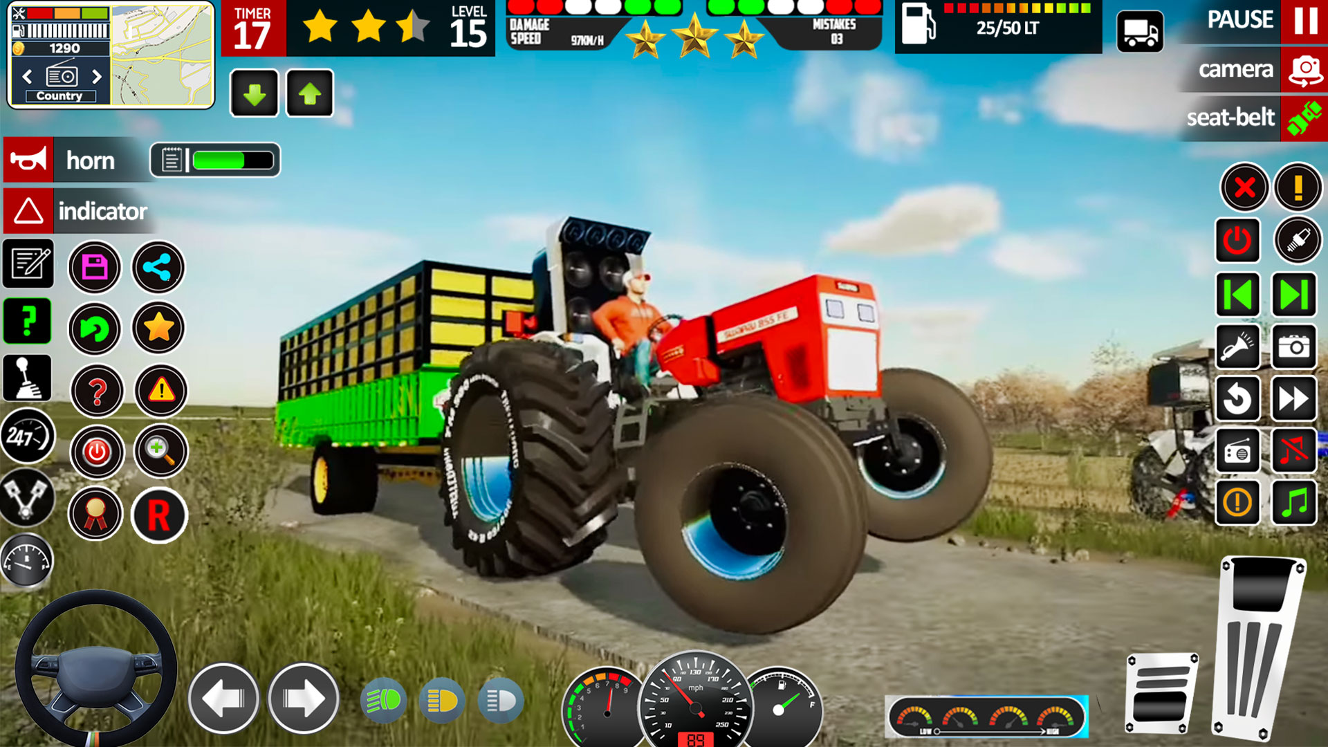 اسکرین شات 4 بازی Indian Tractor Games Simulator