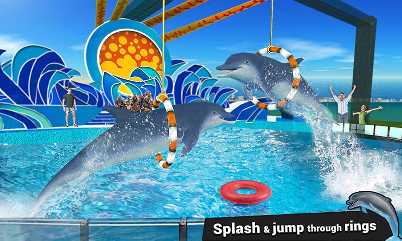 اسکرین شات 5 بازی Dolphin Water Stunts Show