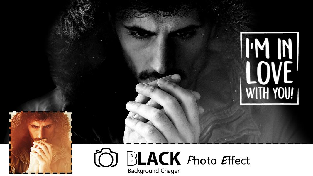 اسکرین شات 2 برنامه Black Photo Effect Editor