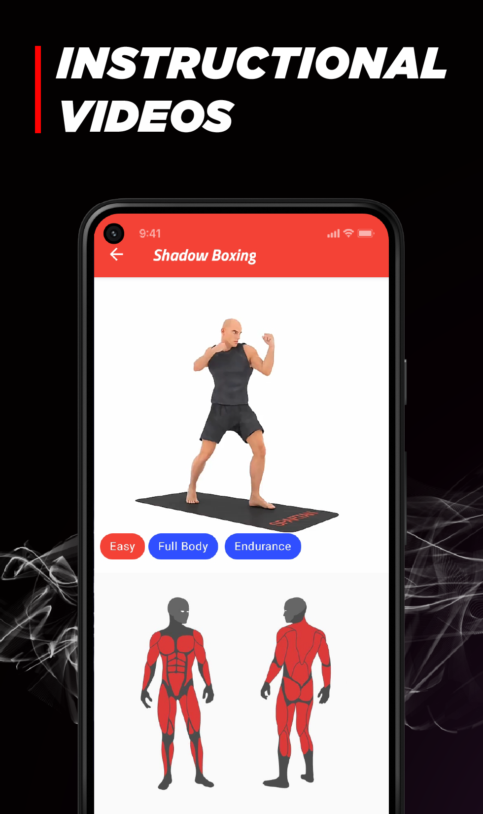 اسکرین شات 2 برنامه MMA Spartan System Workouts