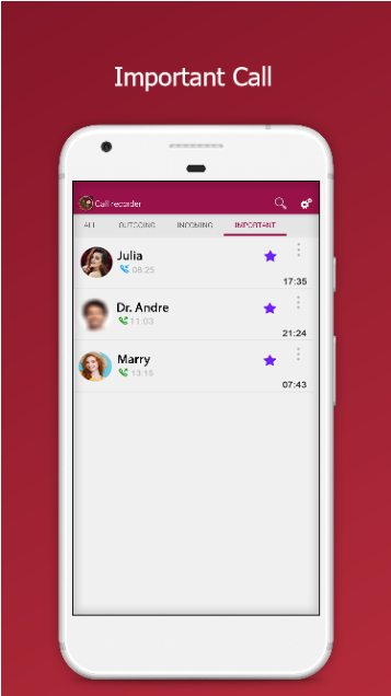 اسکرین شات 5 برنامه Automatic call Recording 2023