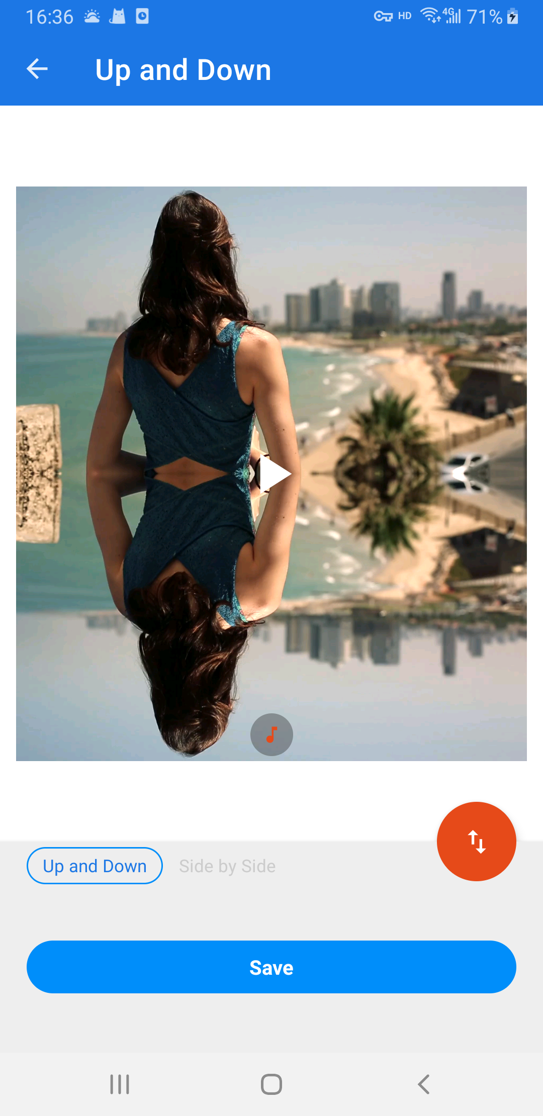 اسکرین شات 3 برنامه Video Merger - Splice/Collage