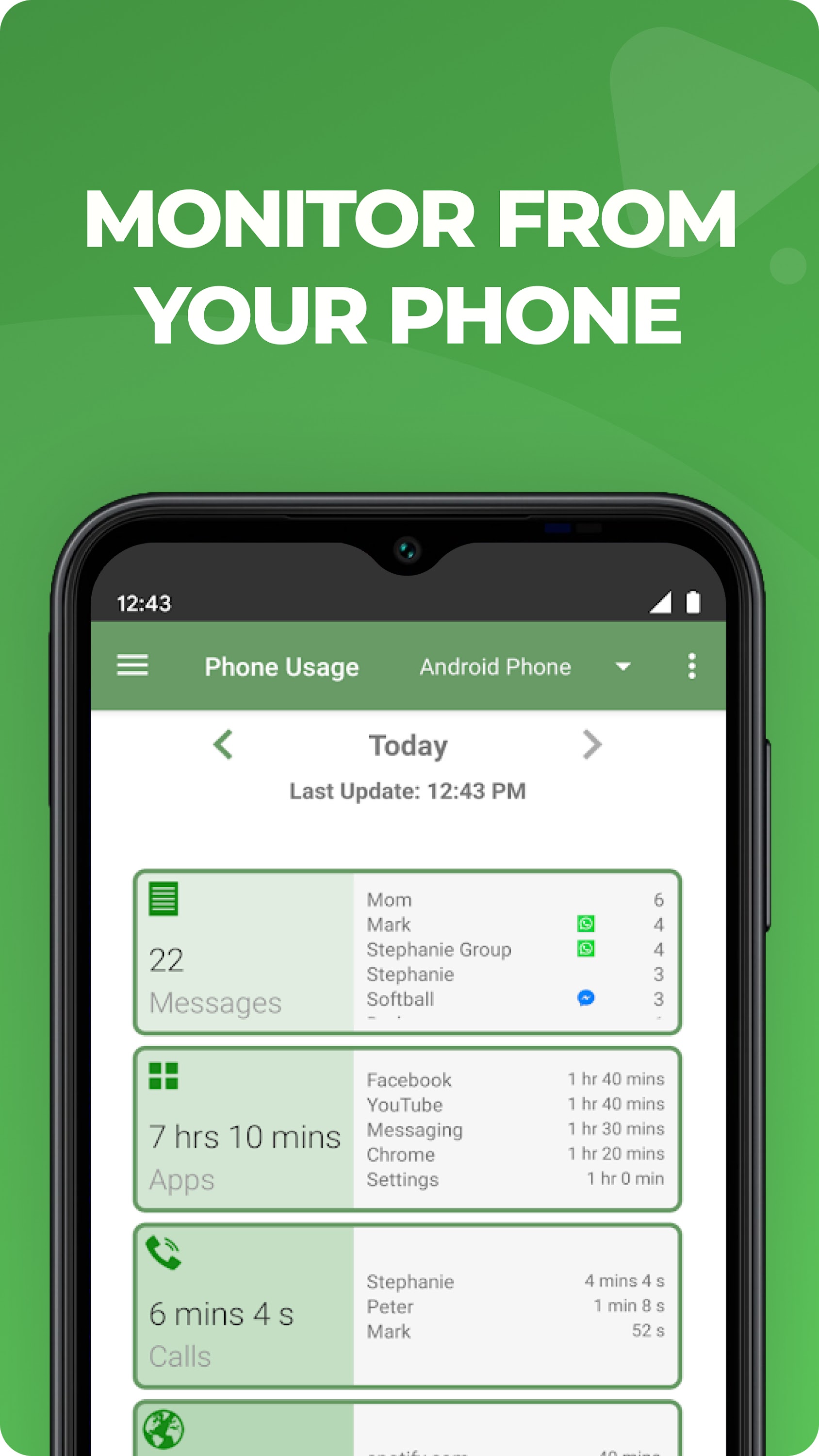اسکرین شات 8 برنامه MMGuardian Parental Control