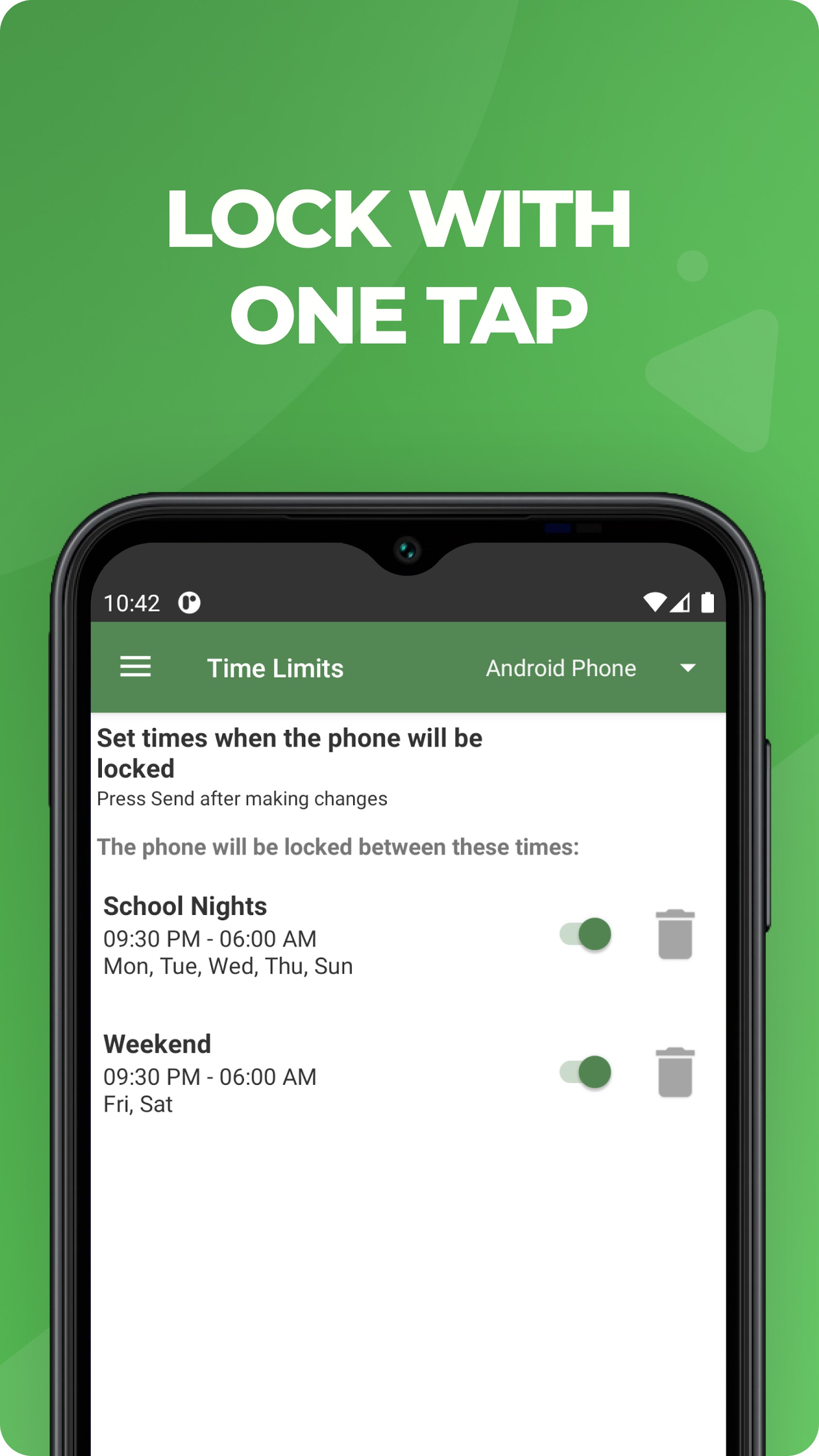 اسکرین شات 2 برنامه MMGuardian Parental Control