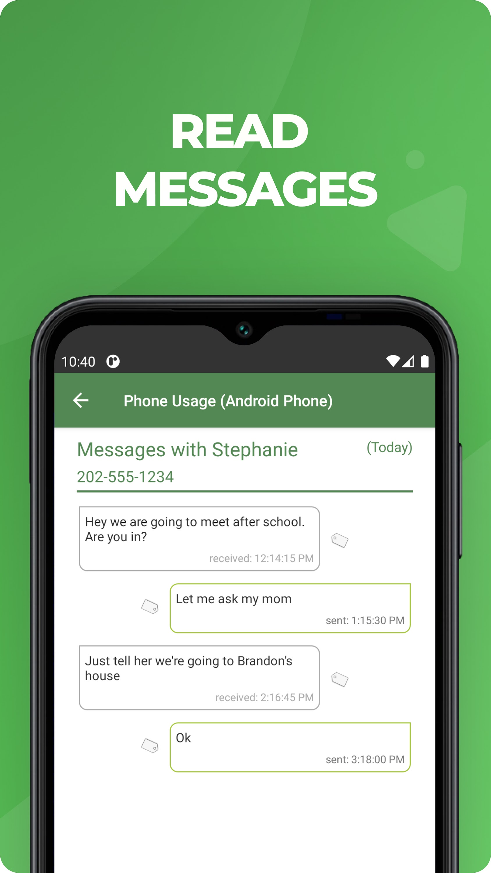 اسکرین شات 3 برنامه MMGuardian Parental Control