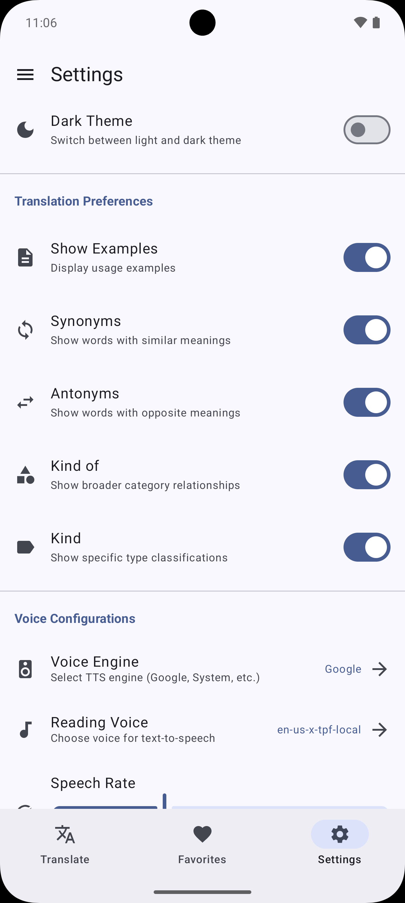 اسکرین شات 4 برنامه English Dictionary - Offline