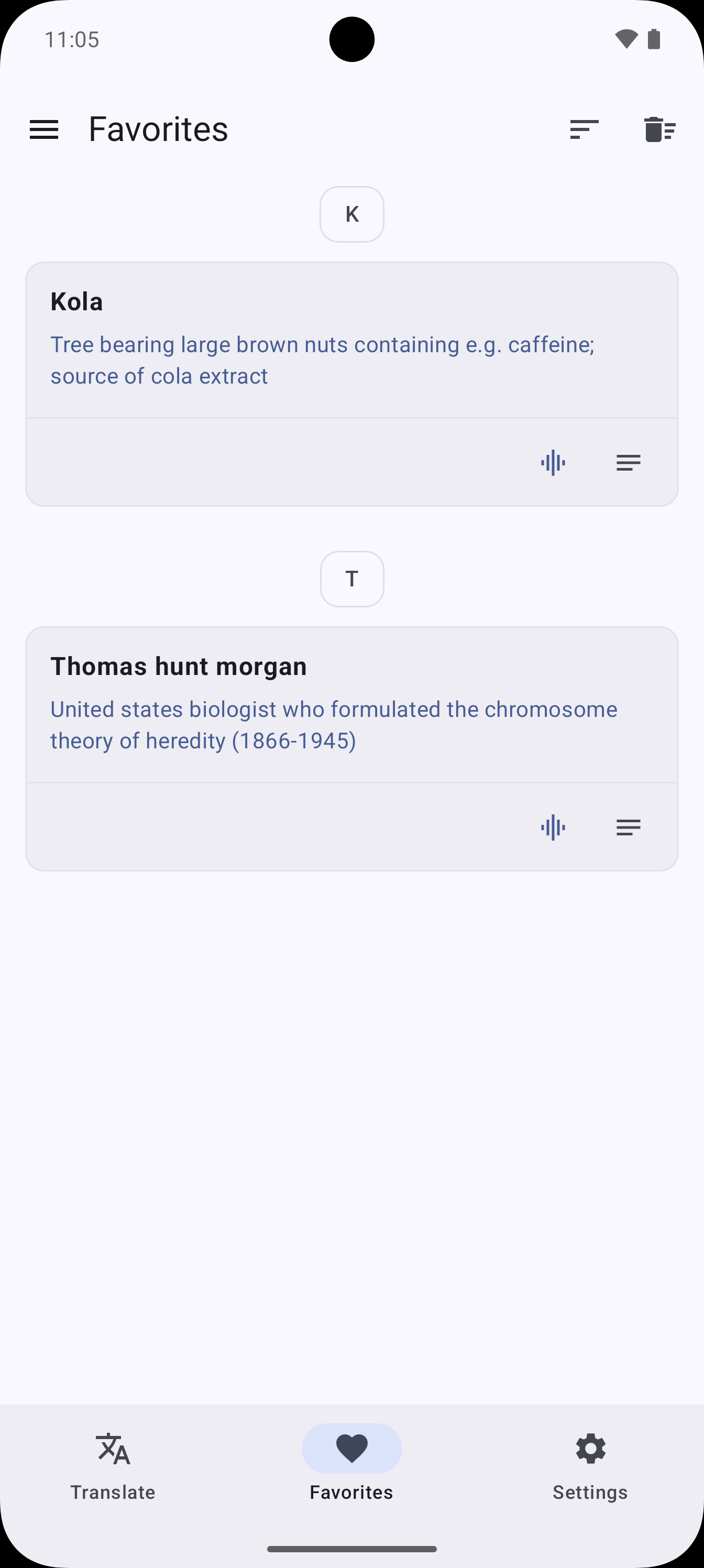 اسکرین شات 3 برنامه English Dictionary - Offline