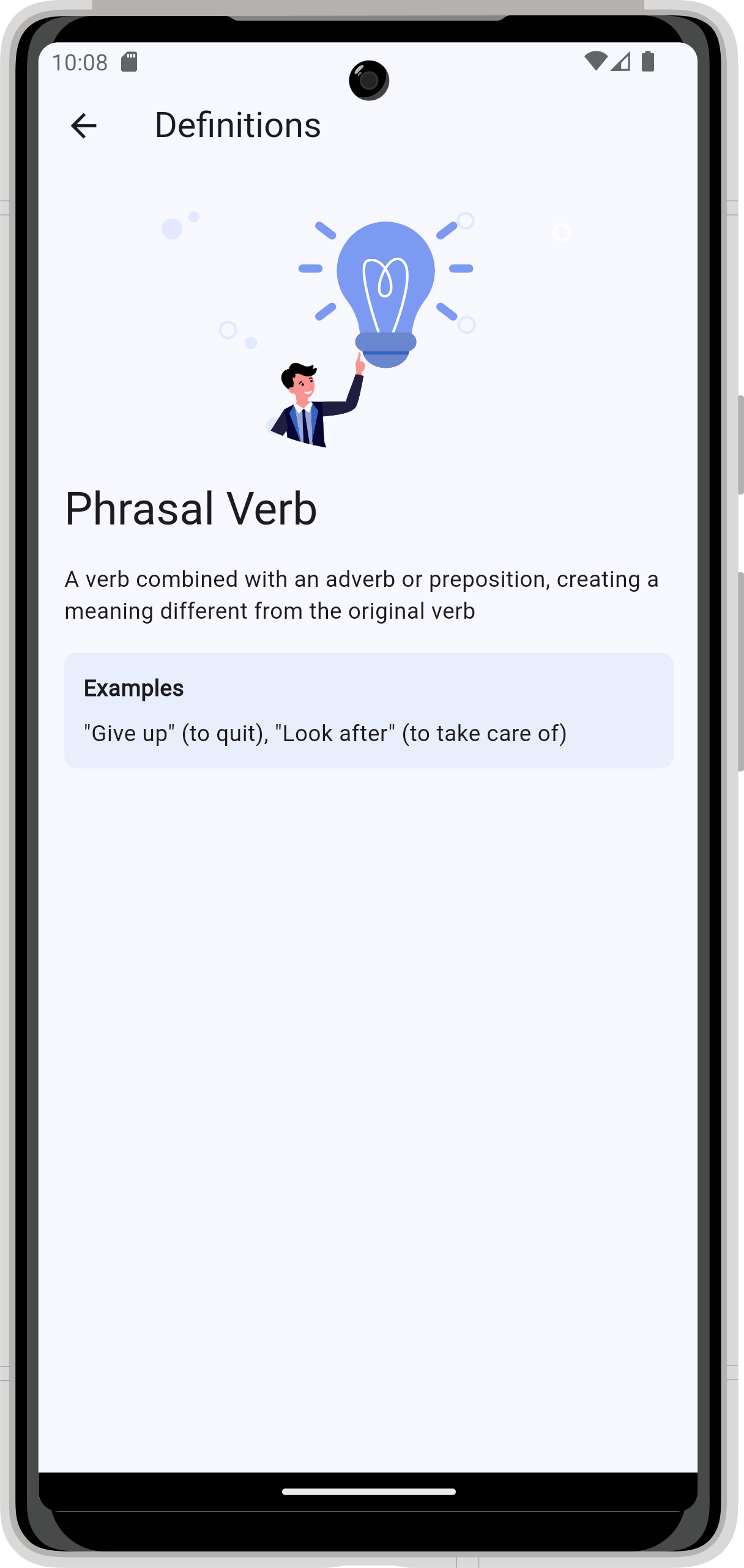 اسکرین شات 5 برنامه English Arabic Dictionary