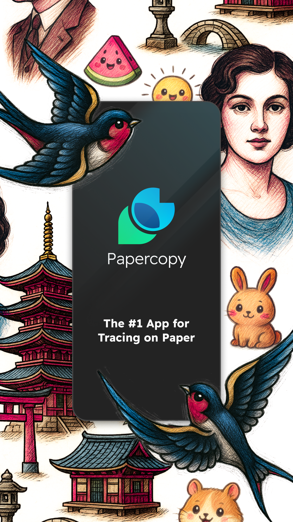 اسکرین شات 1 برنامه Papercopy - Tracer