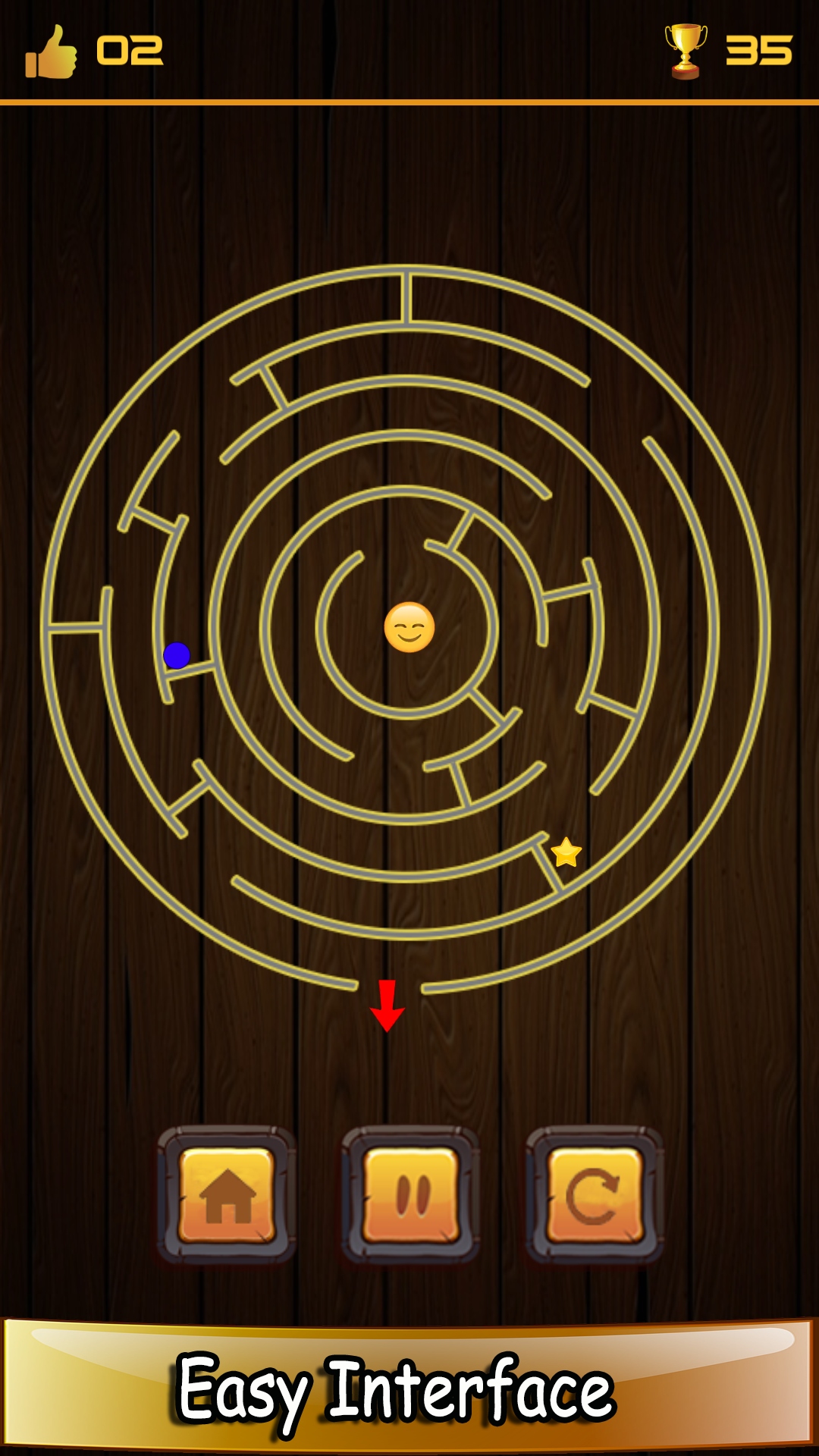 اسکرین شات 2 بازی Maze Games : Labyrinth board