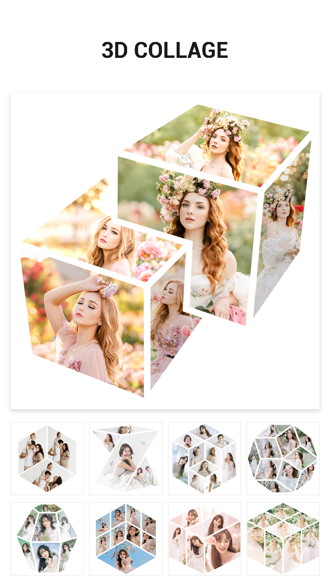 اسکرین شات 2 برنامه Photo collage, Photo frame