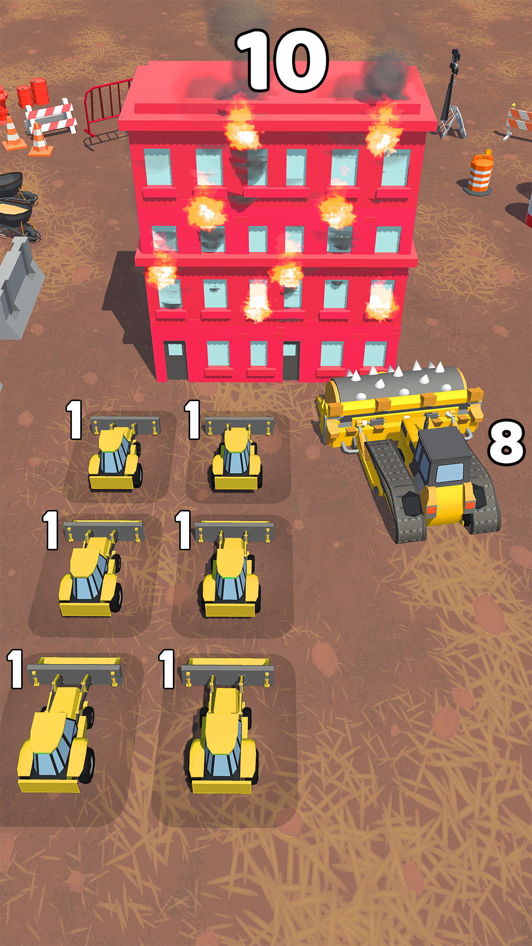 اسکرین شات 2 بازی Merge Destruction: City Smash