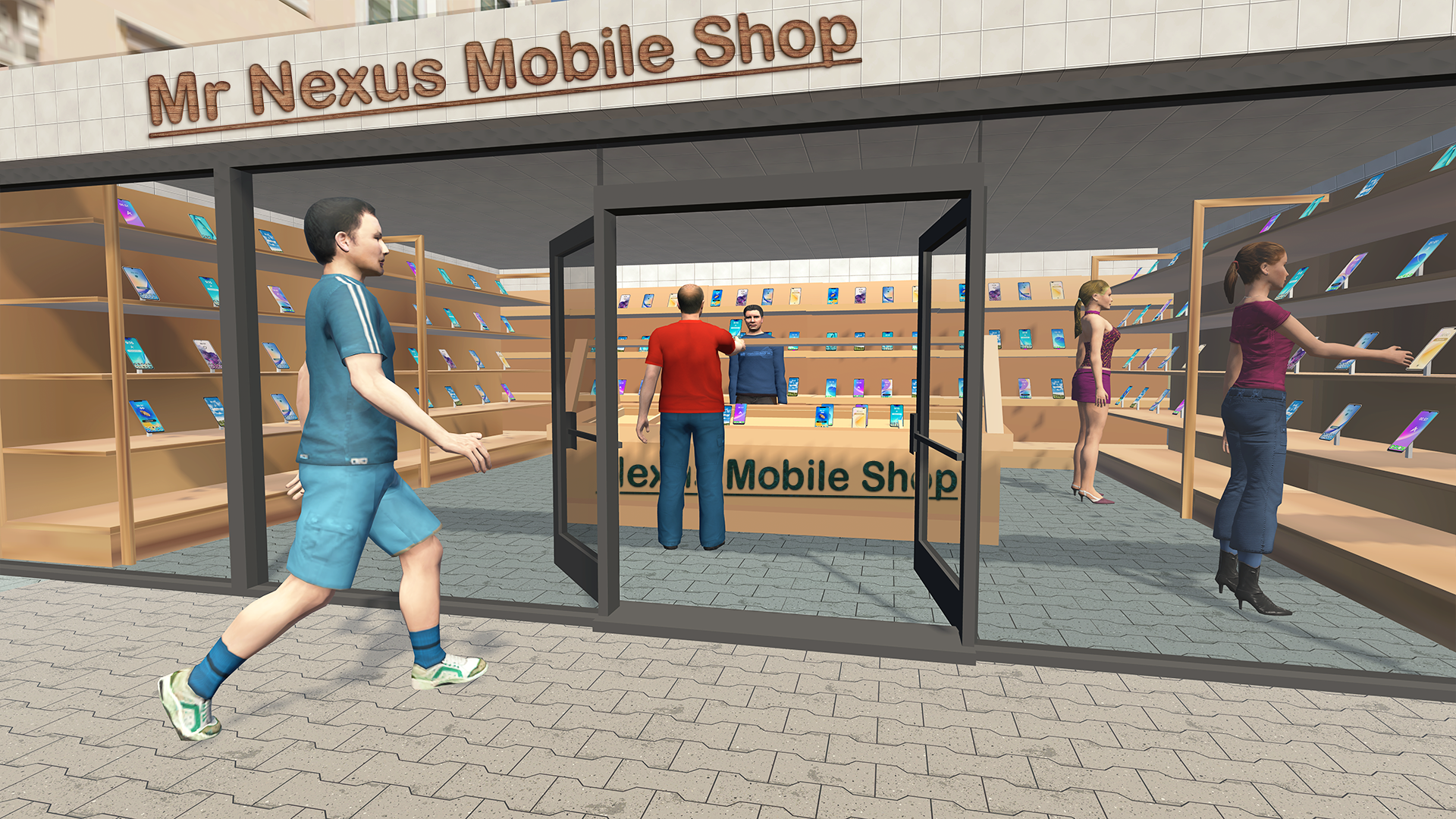 اسکرین شات 1 بازی Mobile Shop Business Simulator