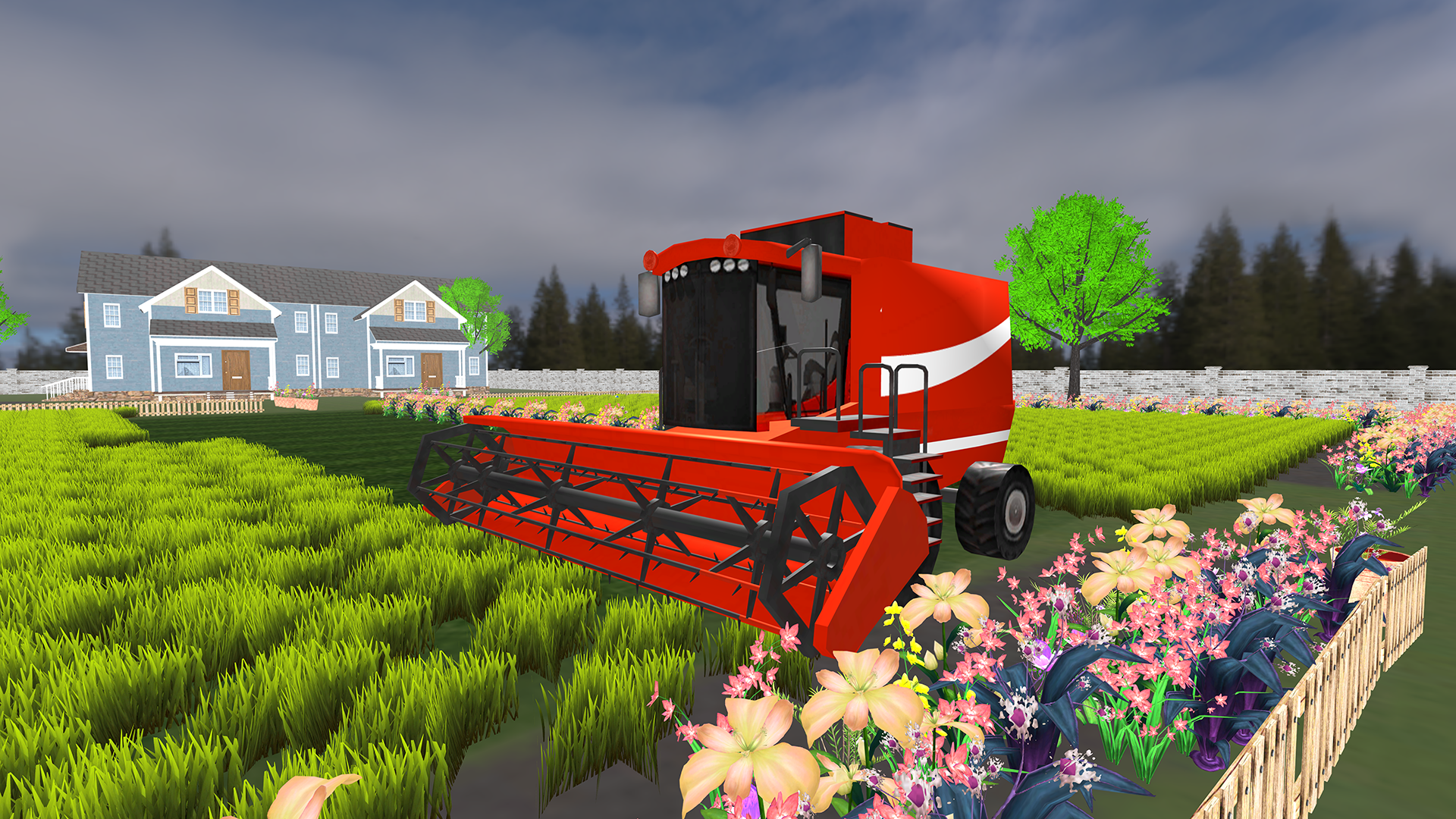 اسکرین شات 5 بازی Mowing Simulator Lawn Cutting