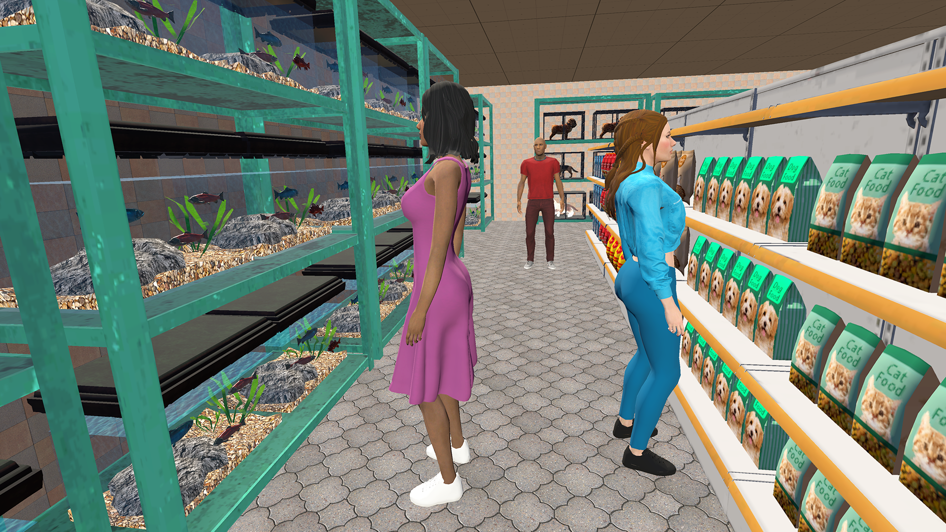 اسکرین شات 1 بازی Pet Shop Bussiness Simulator