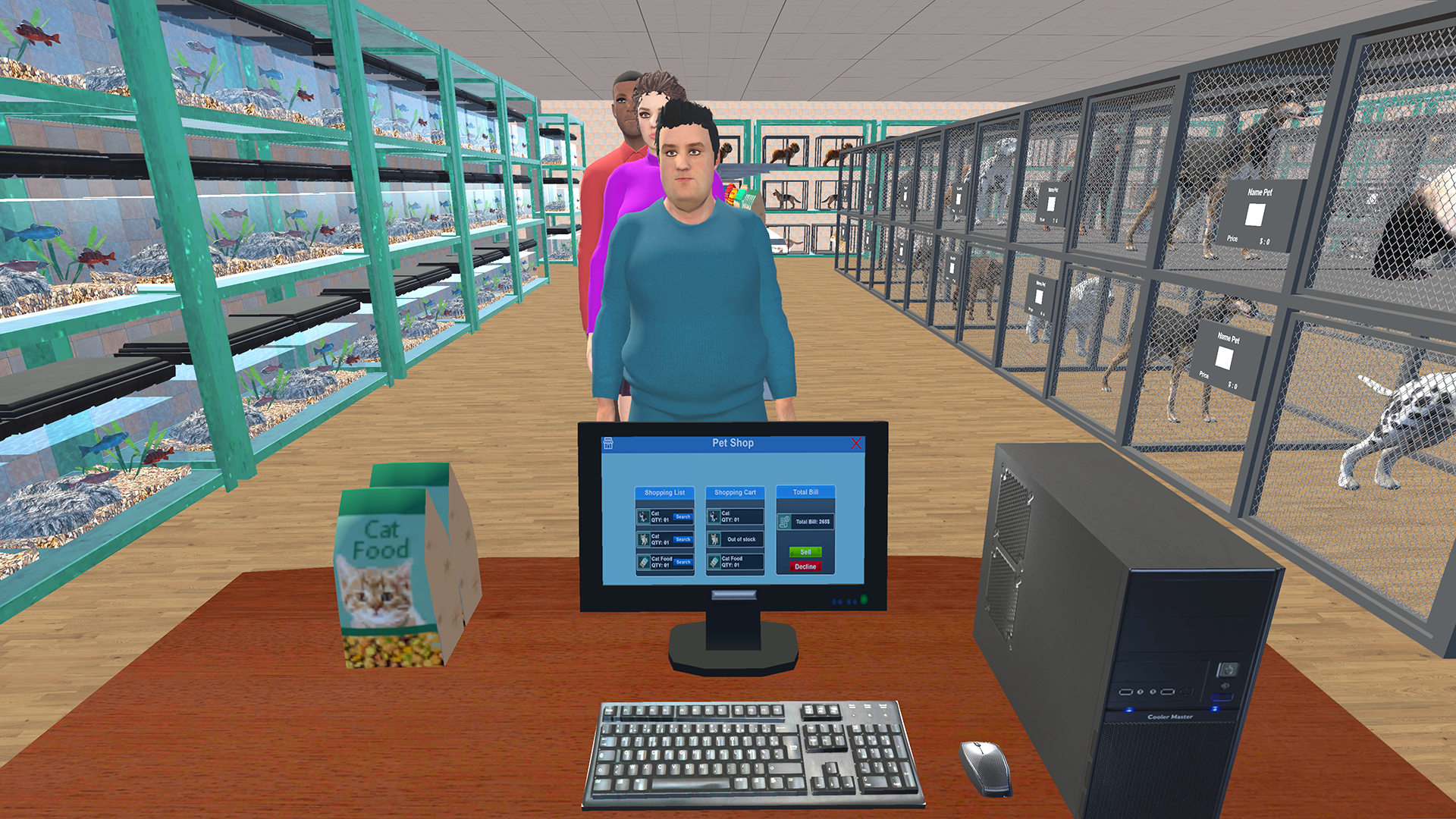 اسکرین شات 2 بازی Pet Shop Bussiness Simulator