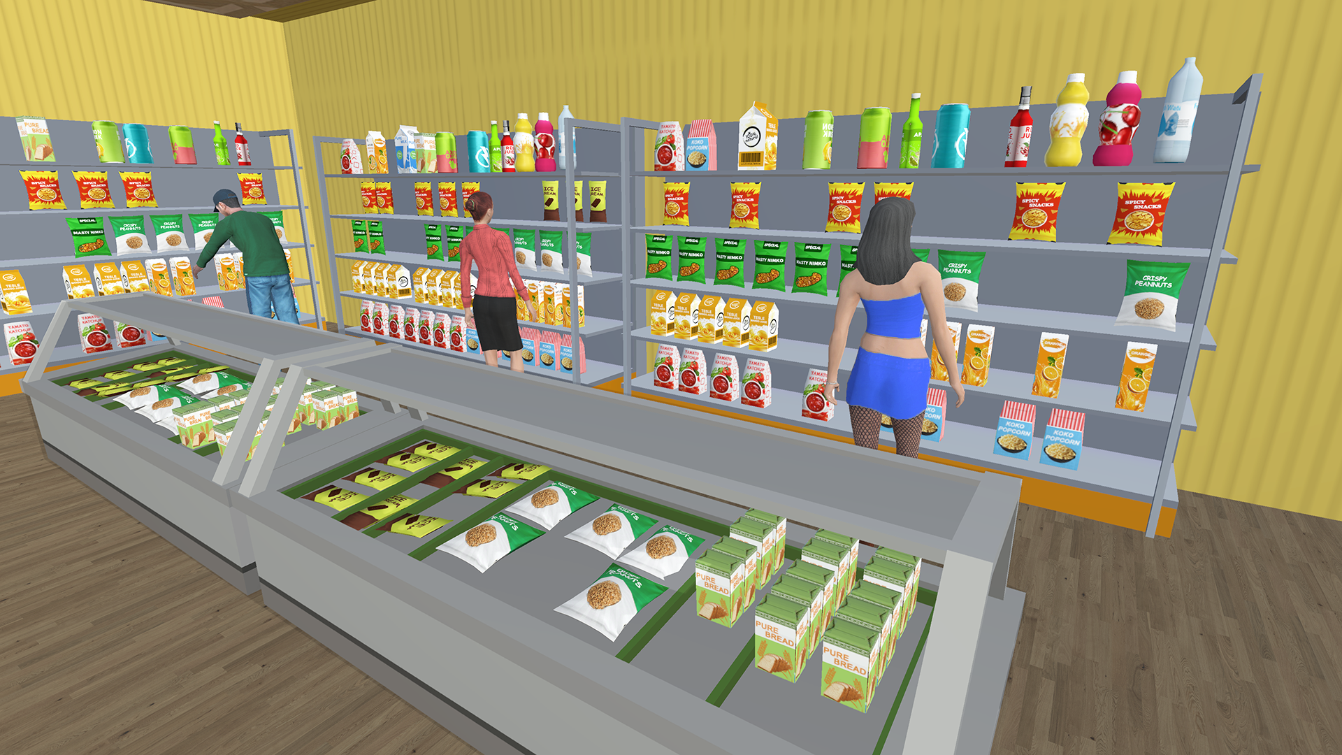 اسکرین شات 3 بازی Supermarket business simulator