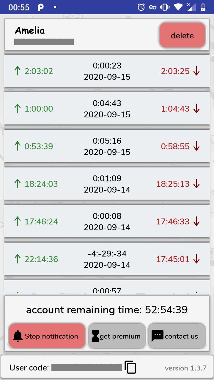 اسکرین شات 3 برنامه WATrace - Online Tracker