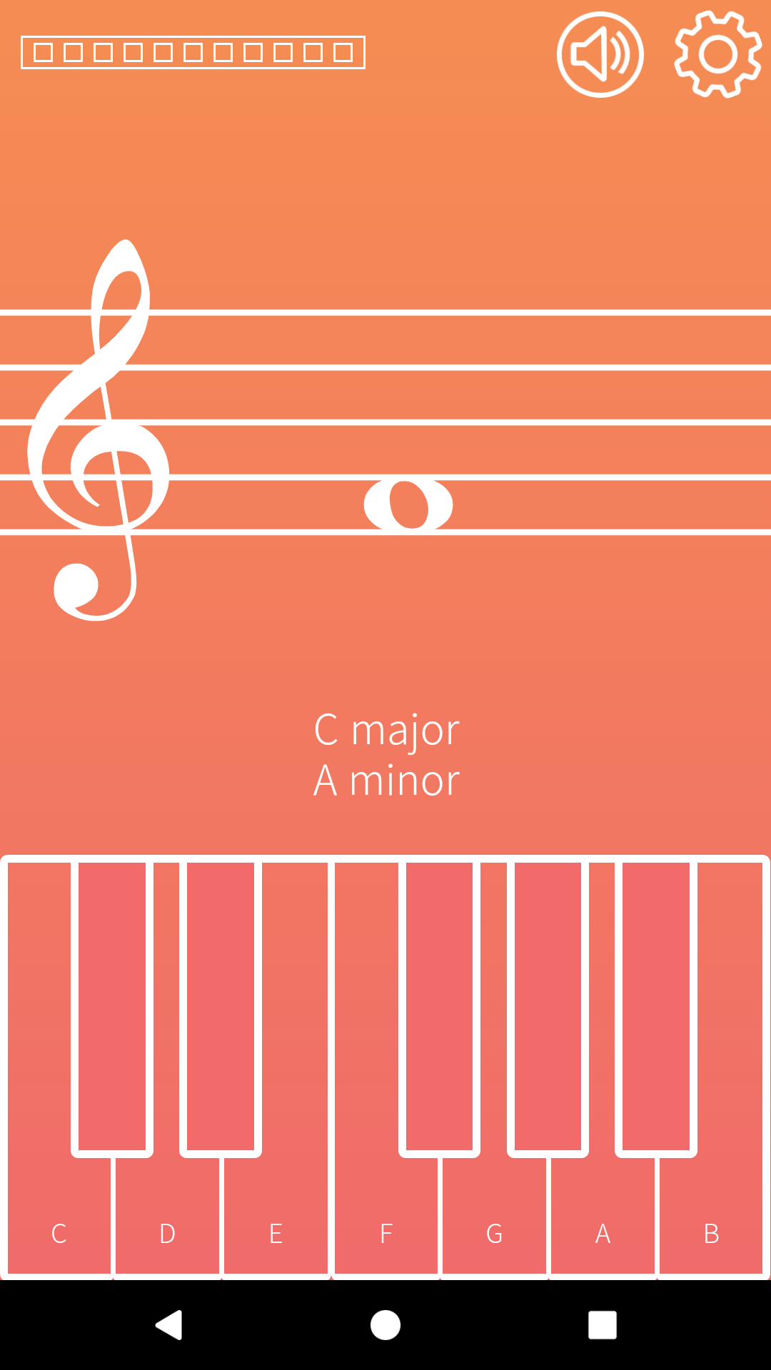 اسکرین شات 2 برنامه Solfa: learn music notes.
