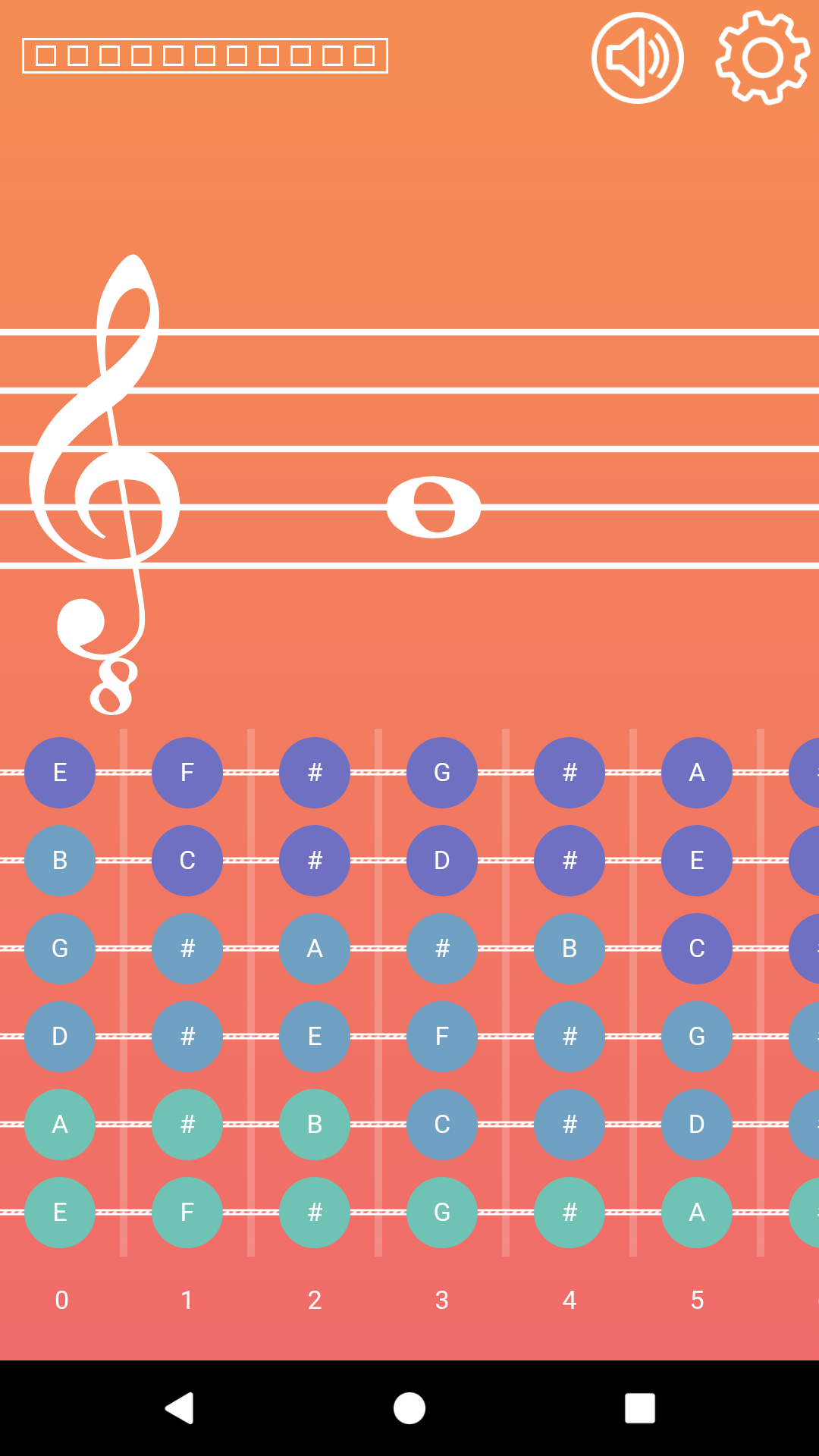 اسکرین شات 3 برنامه Solfa: learn music notes.