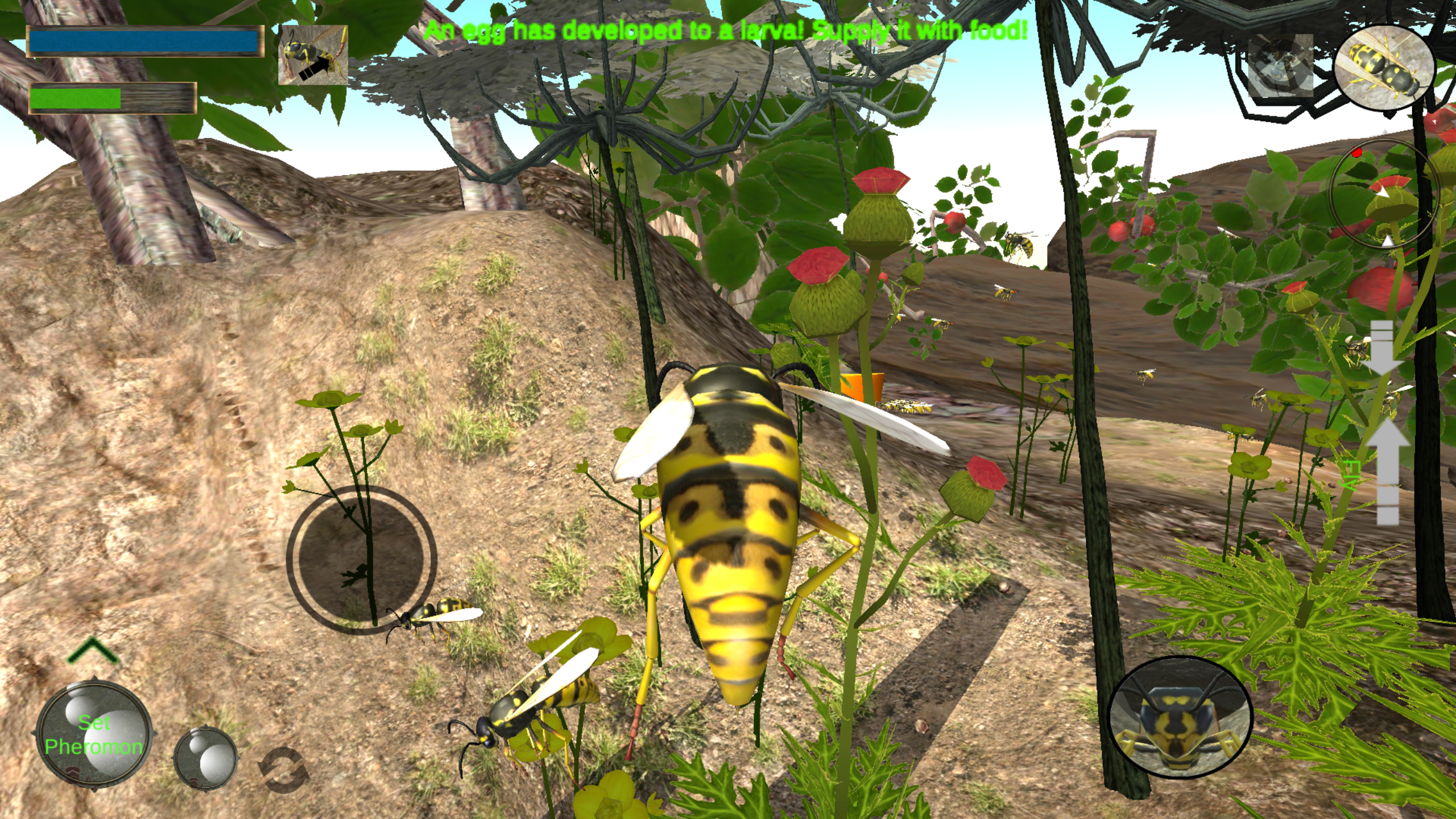 اسکرین شات 2 بازی Wasp Nest Simulator