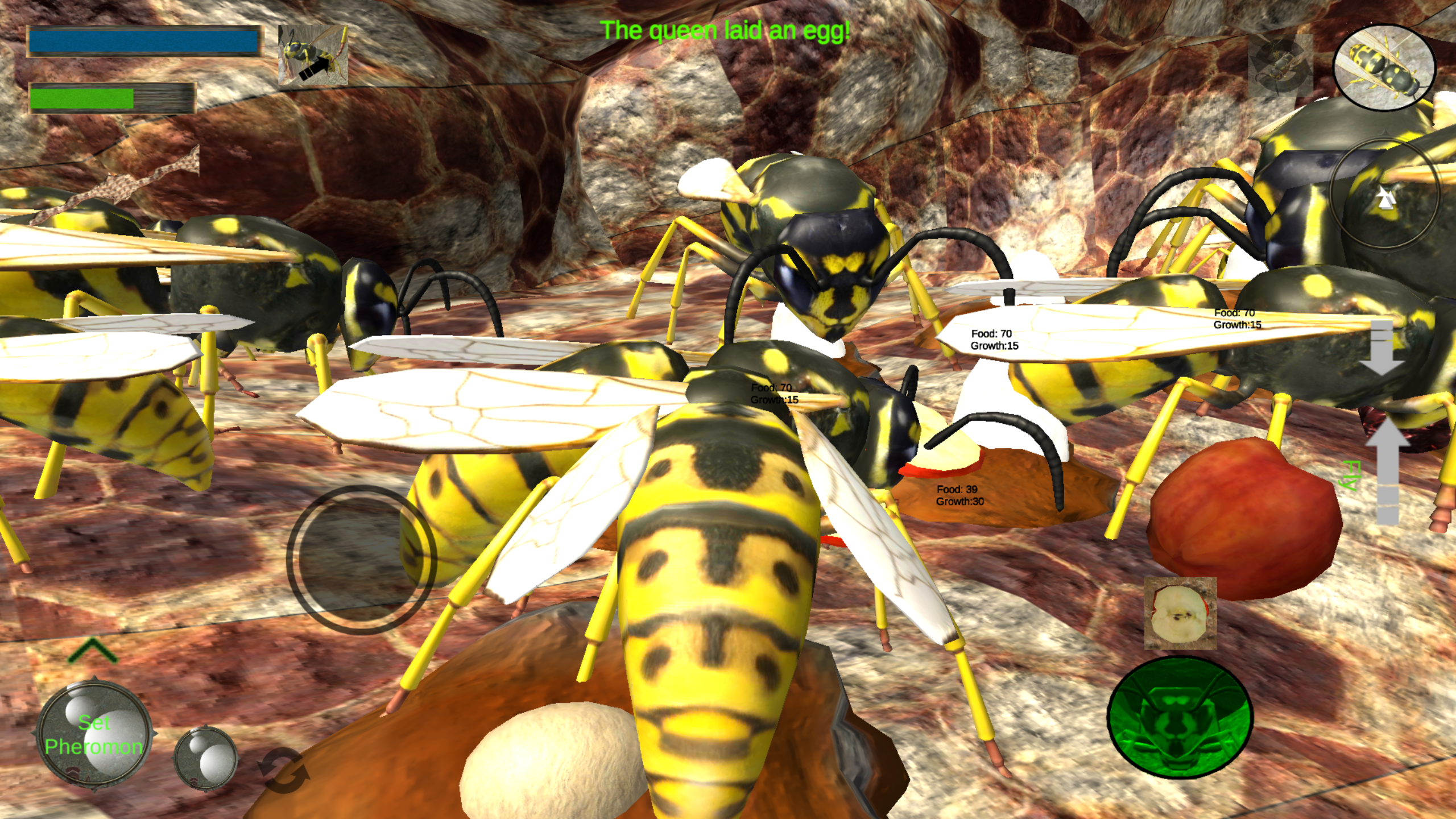 اسکرین شات 1 بازی Wasp Nest Simulator