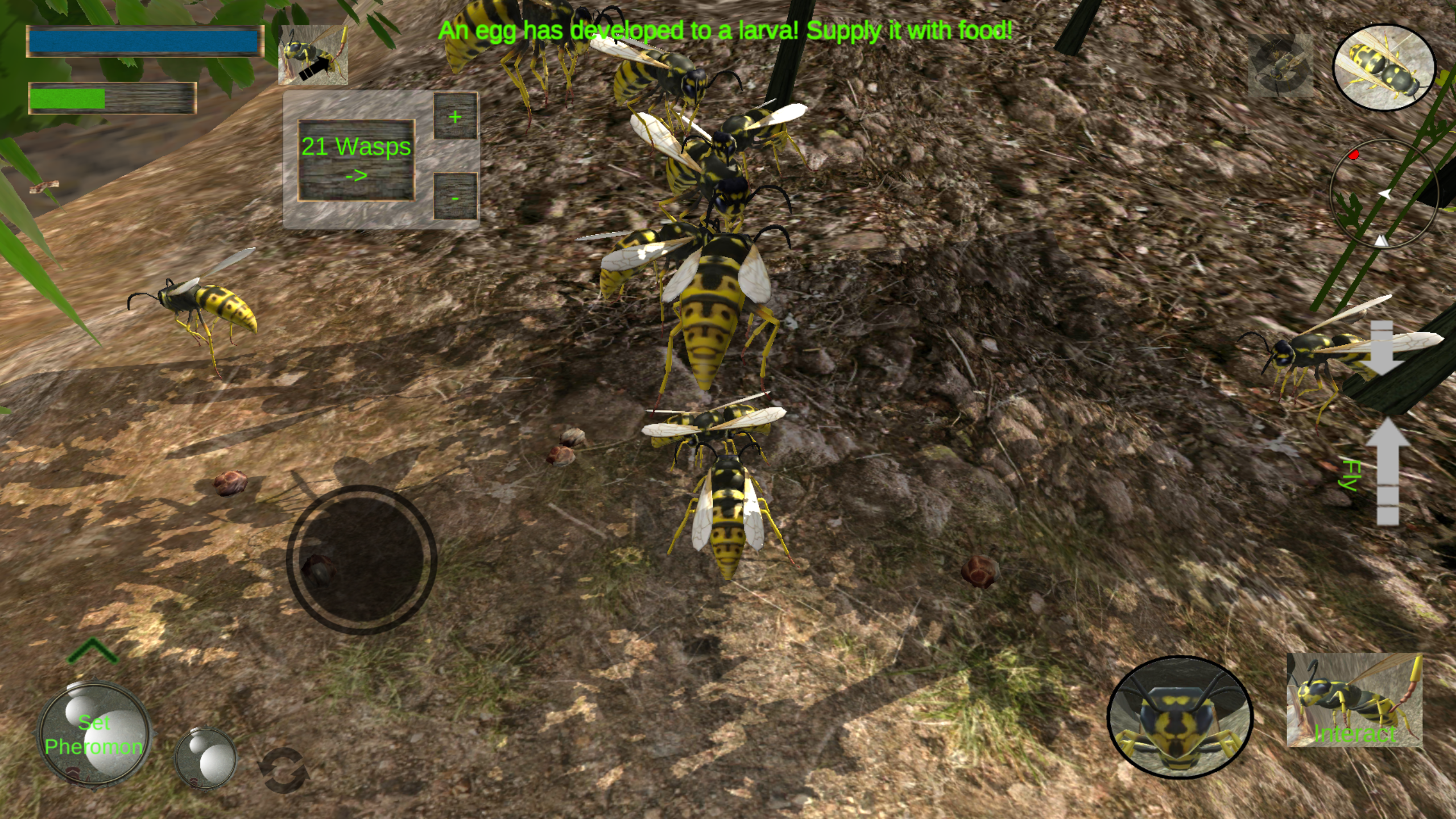 اسکرین شات 5 بازی Wasp Nest Simulator