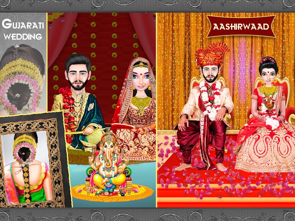 اسکرین شات 5 برنامه Gujarati  Indian Wedding Girls