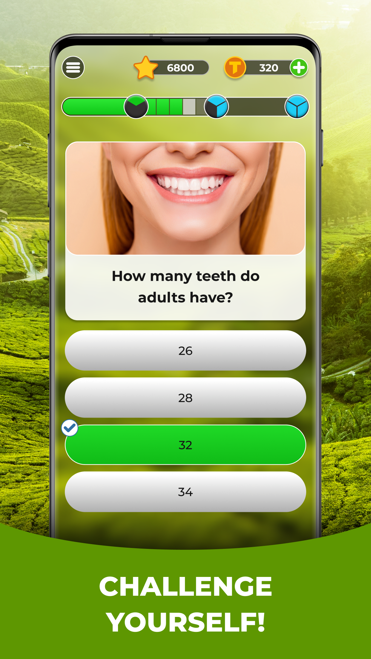 اسکرین شات 2 بازی Triviascapes: IQ & brain test