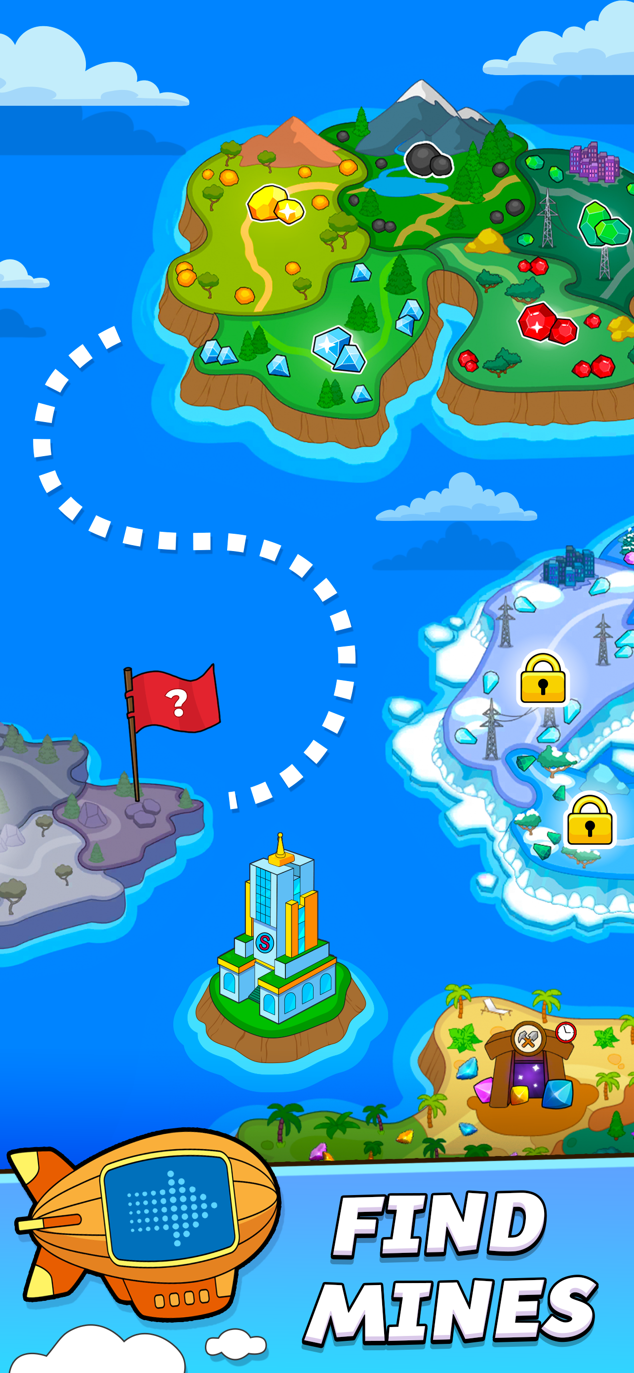 اسکرین شات 3 بازی Mining Empire: Golden Tycoon