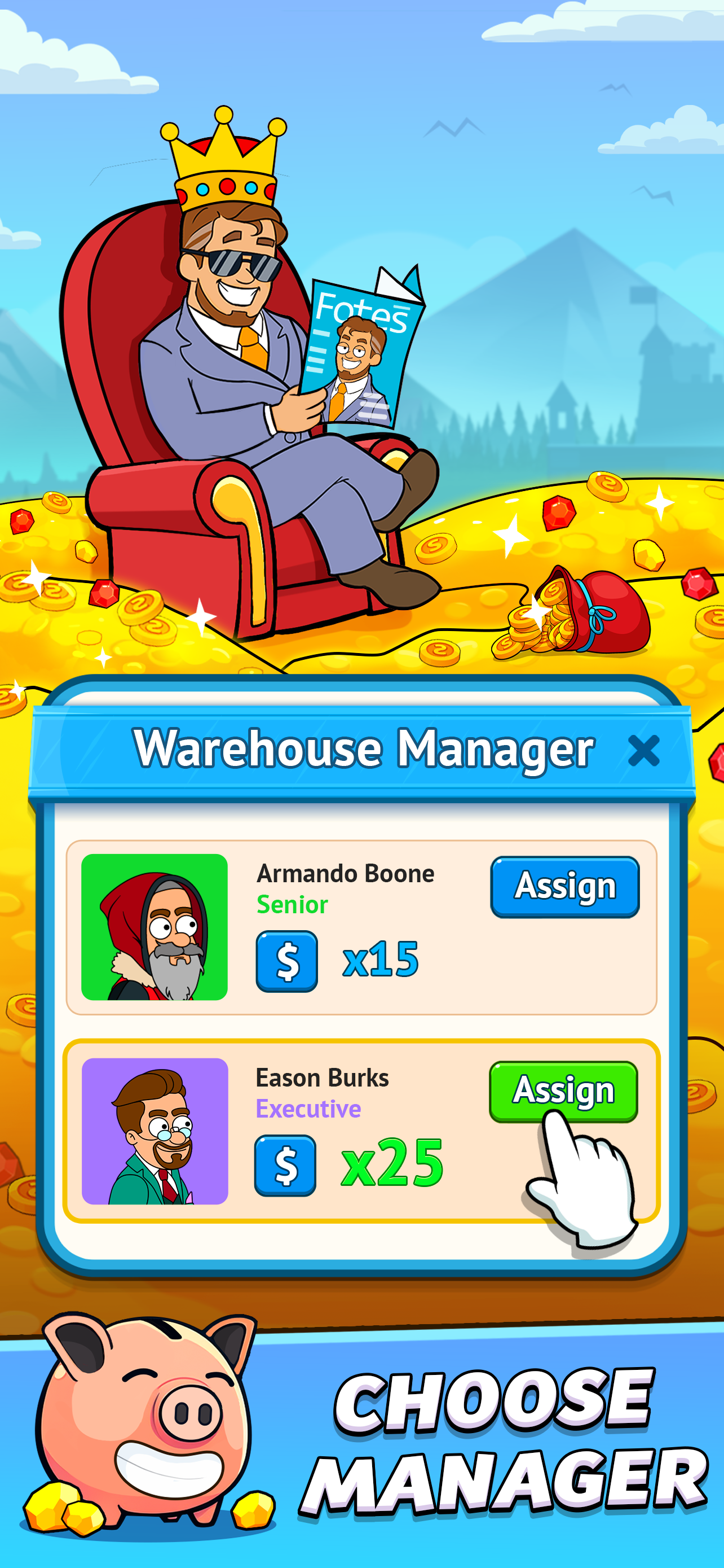 اسکرین شات 2 بازی Mining Empire: Golden Tycoon