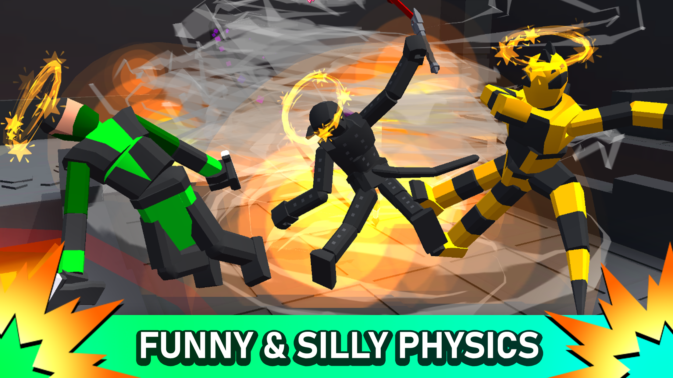 اسکرین شات 2 بازی Smashgrounds.io: Ragdoll Arena