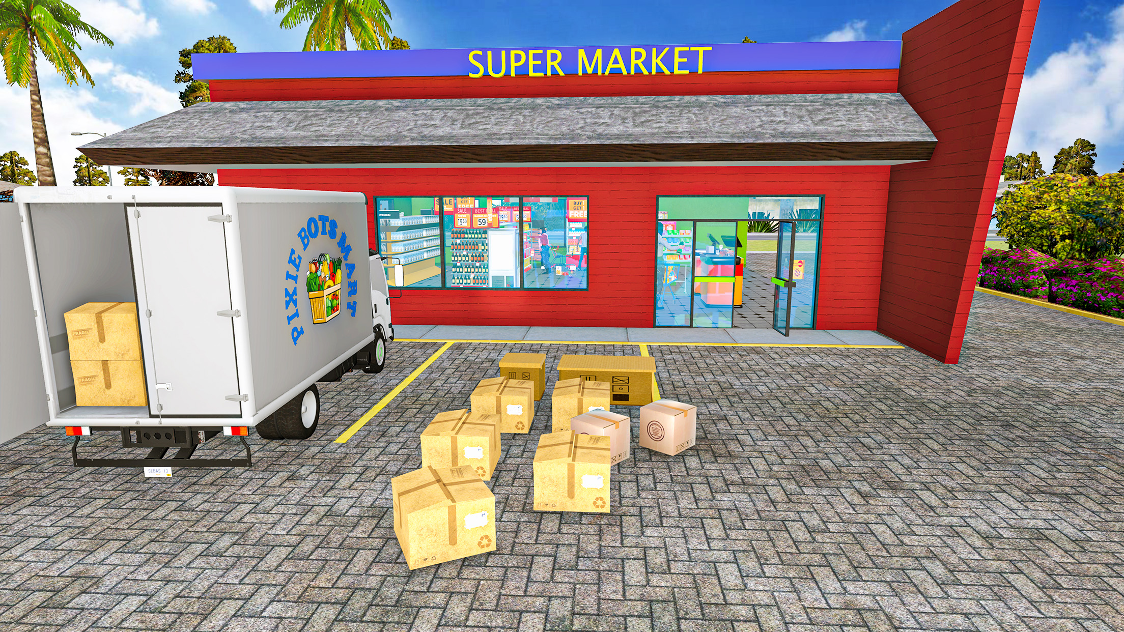 اسکرین شات 5 بازی Supermarket Store Management