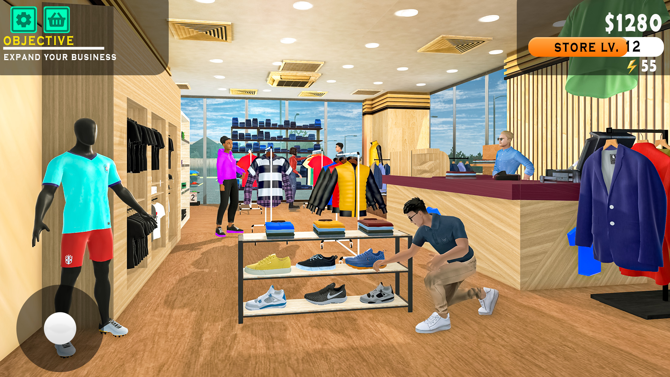 اسکرین شات 1 بازی Clothing Store Manager Game