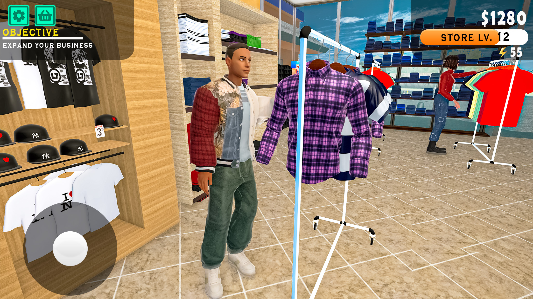 اسکرین شات 3 بازی Clothing Store Manager Game
