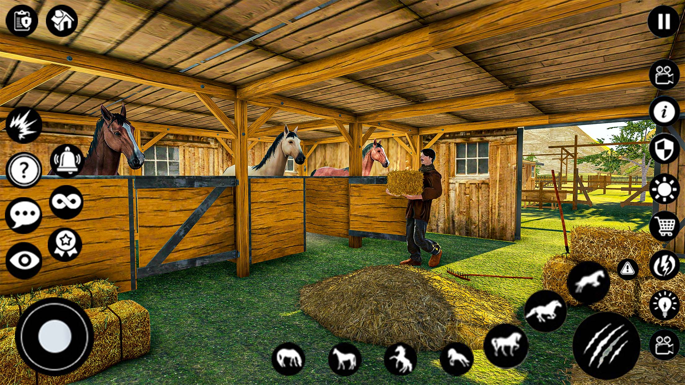 اسکرین شات 3 بازی Stable Horse Life Simulator
