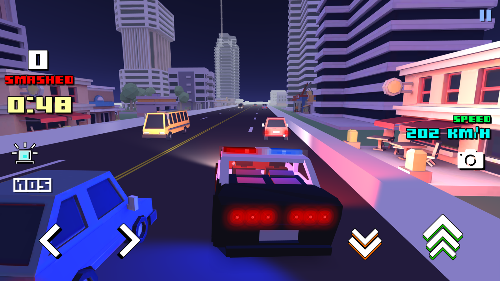 اسکرین شات 2 بازی Blocky Car Racer - racing game