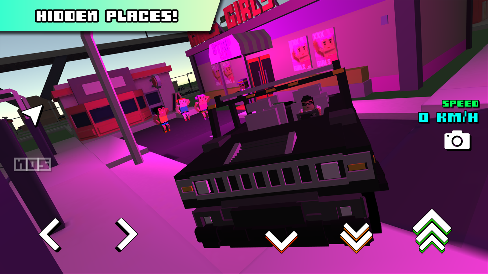 اسکرین شات 8 بازی Blocky Car Racer - racing game
