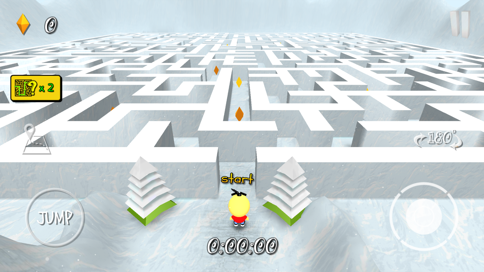 اسکرین شات 5 بازی 3D Maze 2: Diamonds & Ghosts