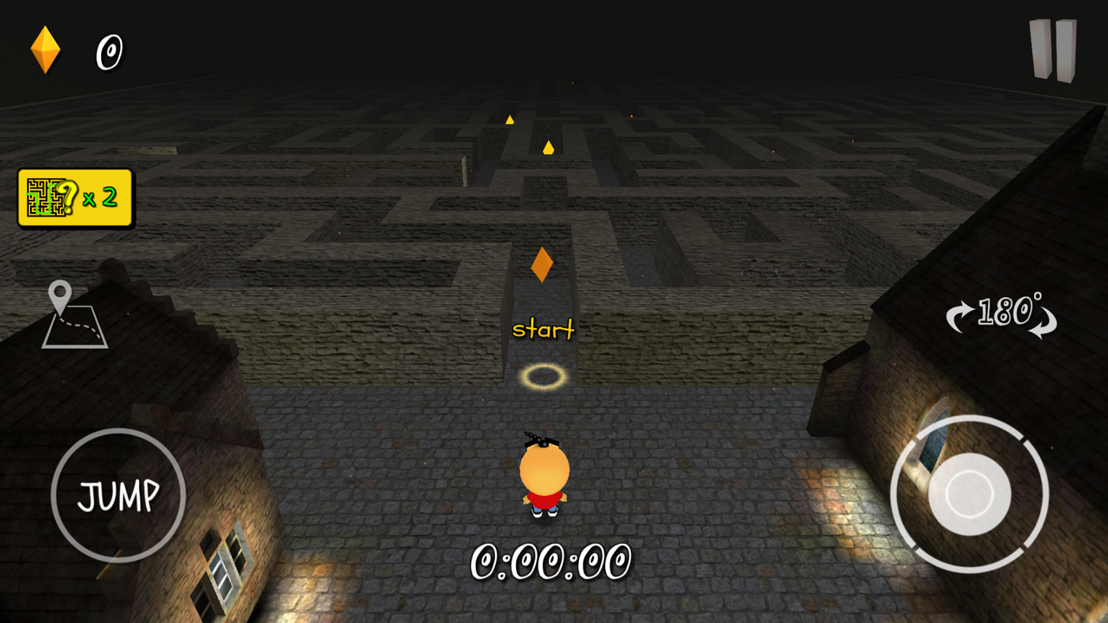 اسکرین شات 4 بازی 3D Maze 2: Diamonds & Ghosts