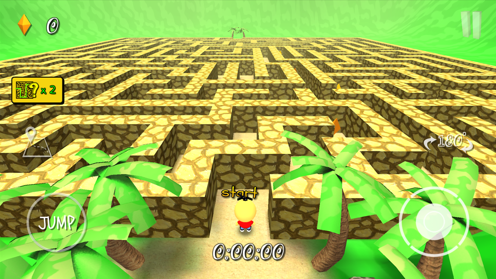 اسکرین شات 1 بازی 3D Maze 2: Diamonds & Ghosts