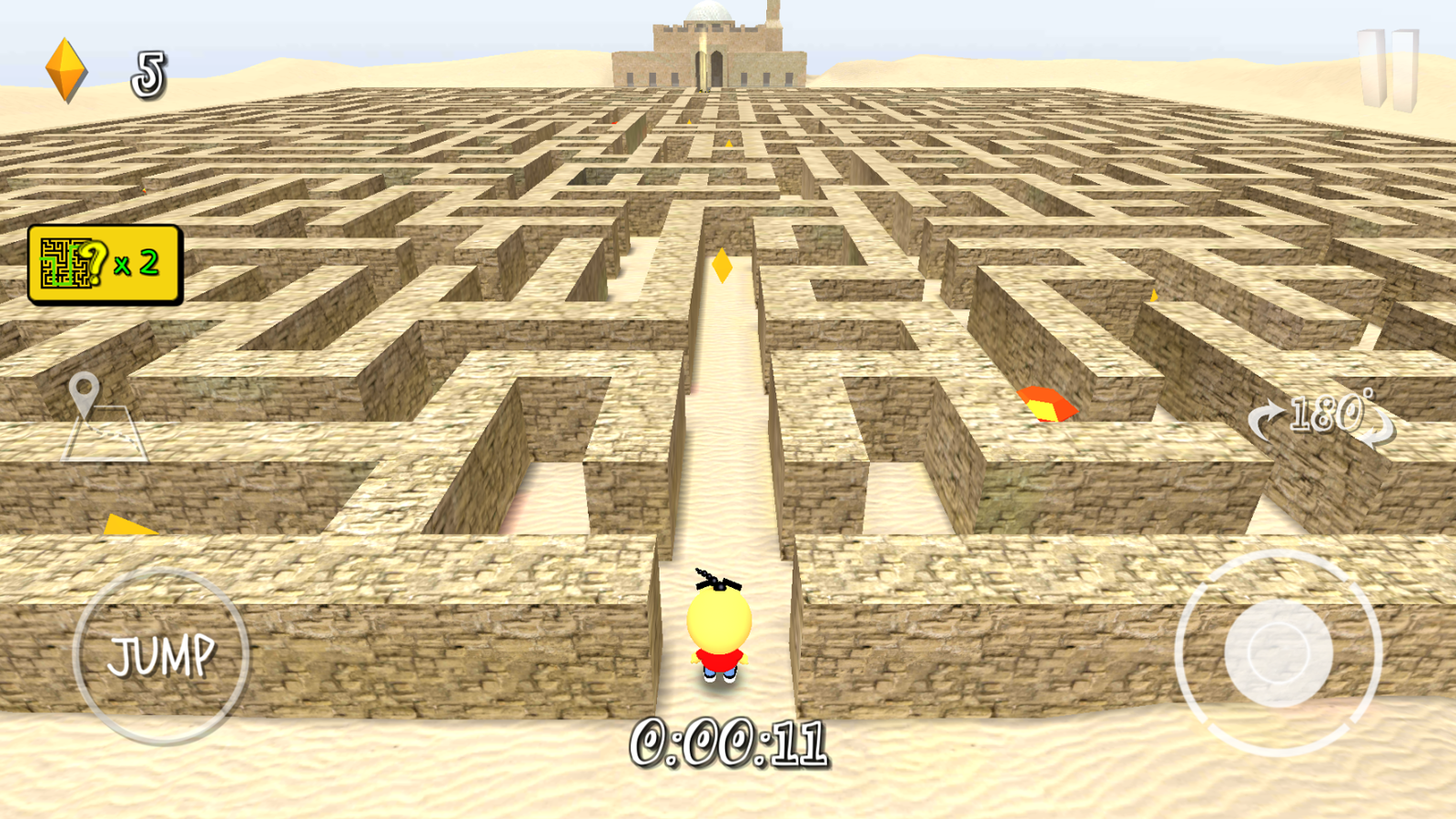 اسکرین شات 2 بازی 3D Maze 2: Diamonds & Ghosts