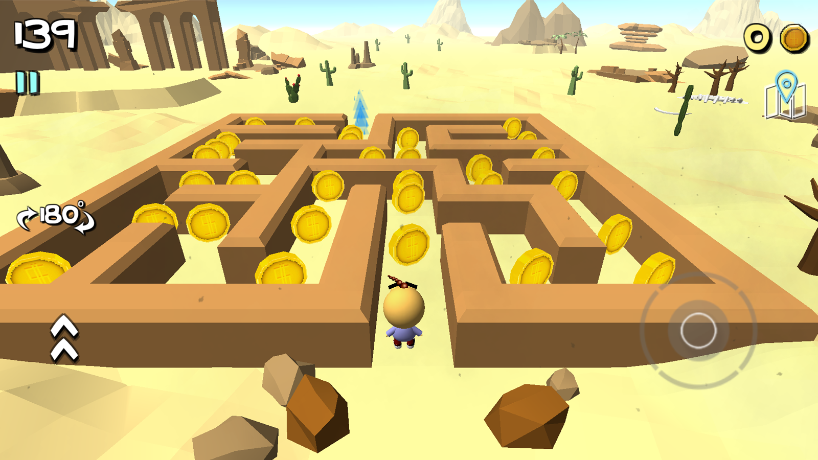اسکرین شات 2 بازی 3D Maze 3 - Labyrinth Game
