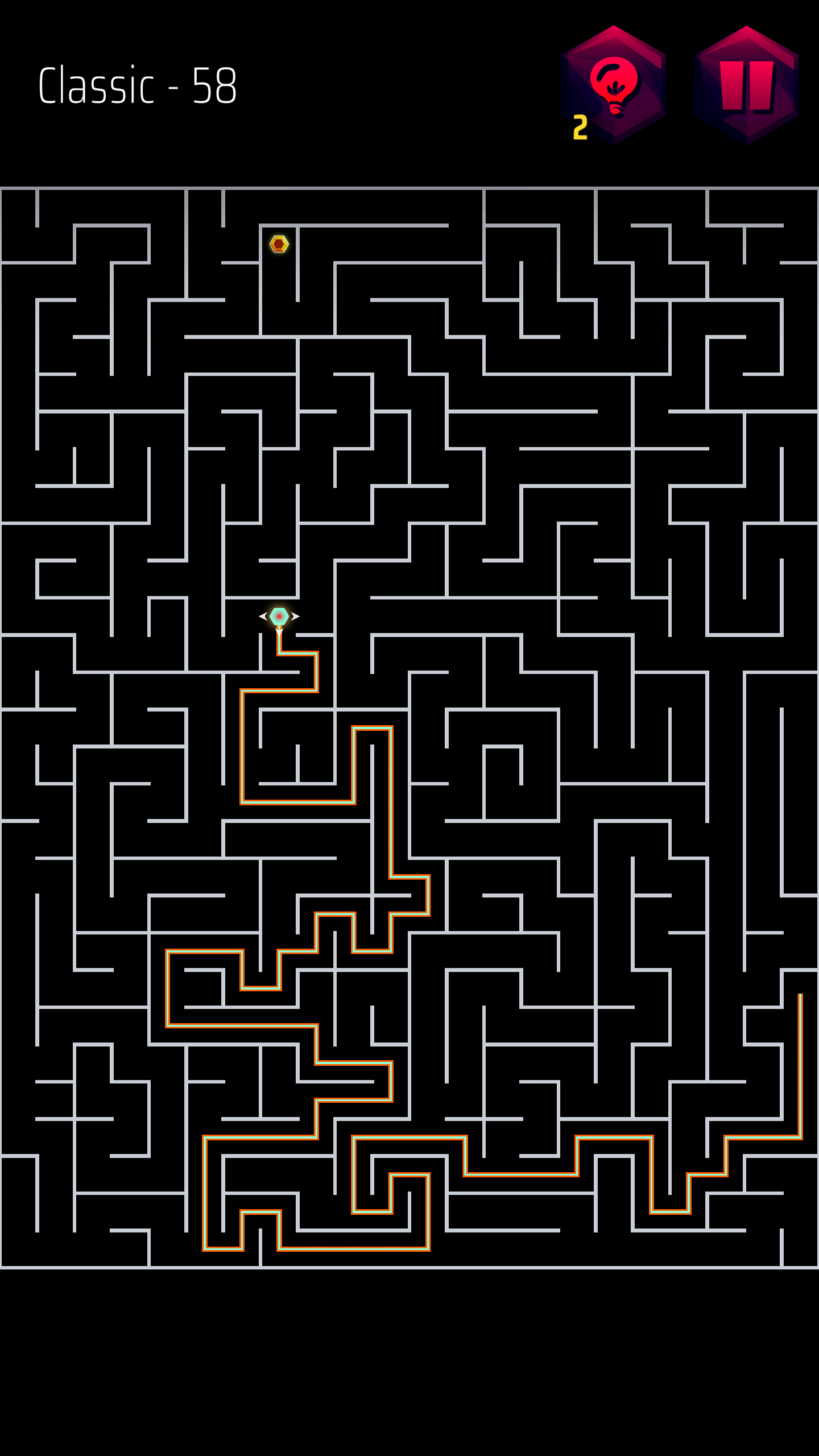 اسکرین شات 1 بازی Maze Go