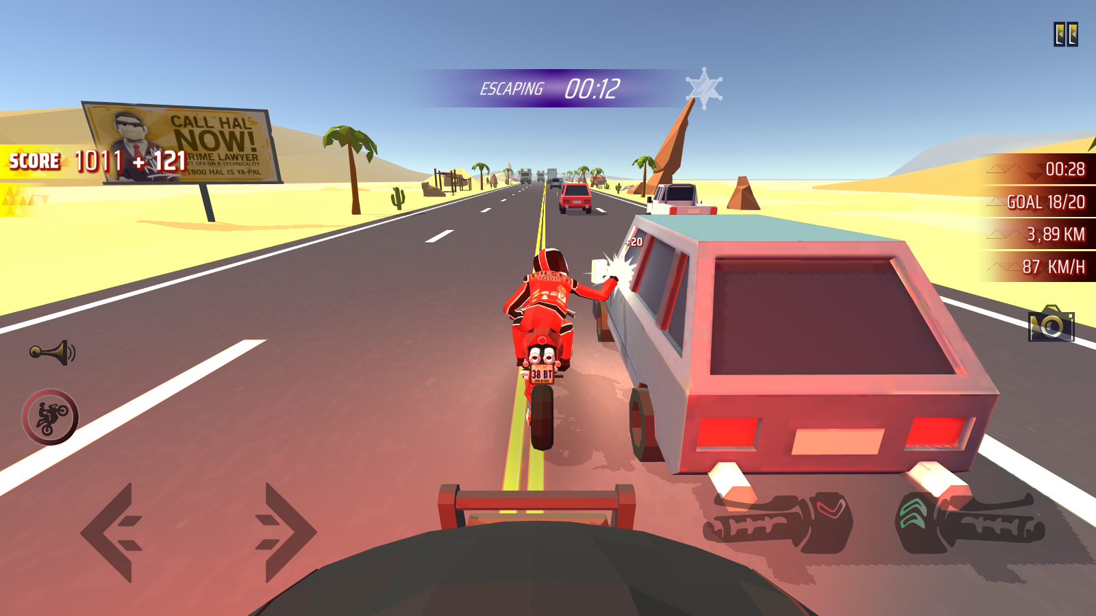 اسکرین شات 6 بازی Moto Mad Racing: Bike Game