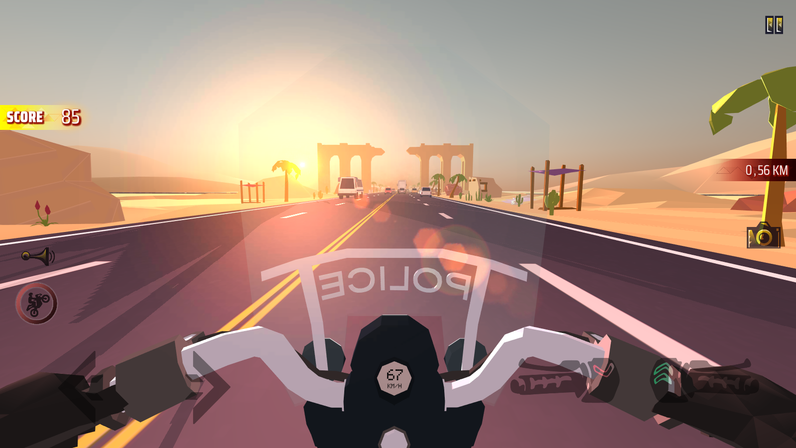 اسکرین شات 4 بازی Moto Mad Racing: Bike Game