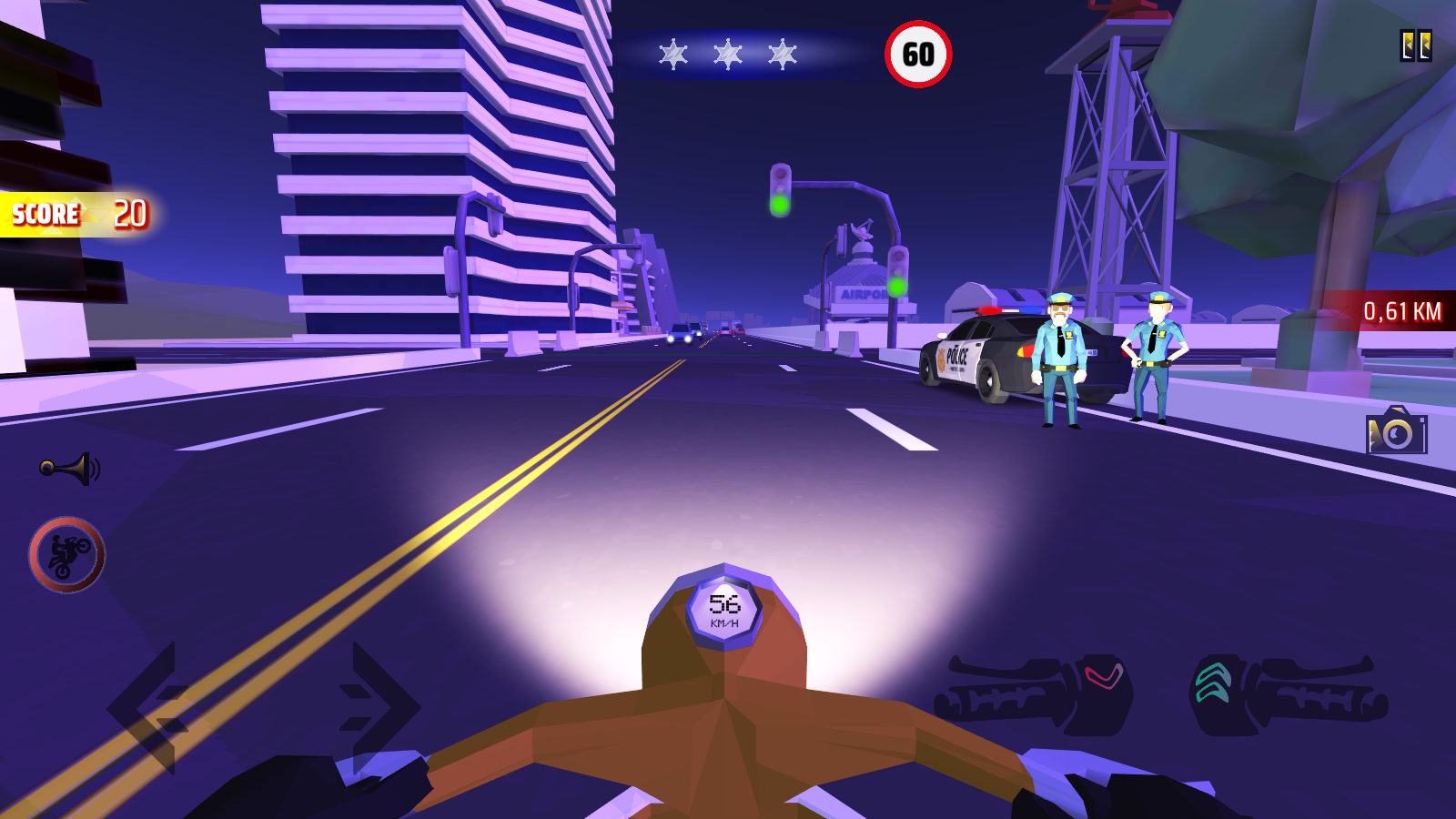 اسکرین شات 3 بازی Moto Mad Racing: Bike Game