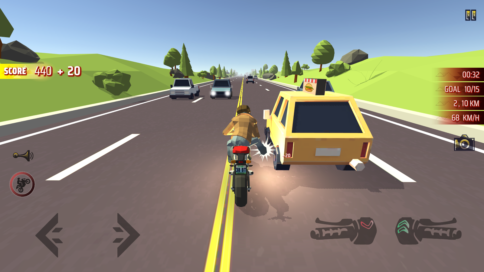 اسکرین شات 7 بازی Moto Mad Racing: Bike Game