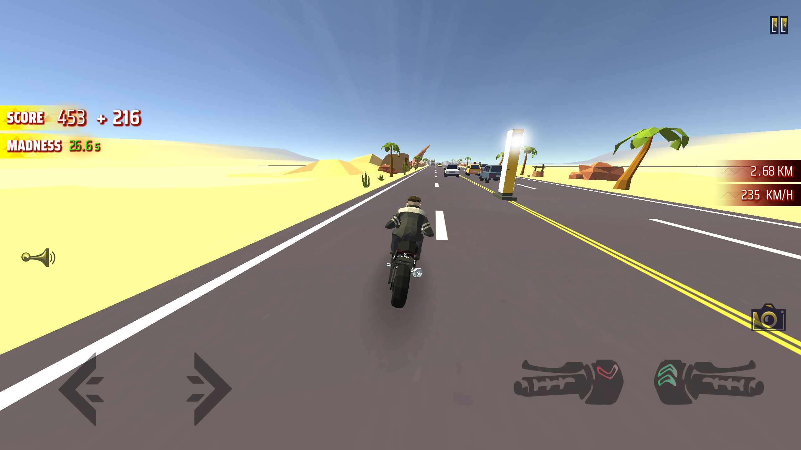 اسکرین شات 1 بازی Moto Mad Racing: Bike Game