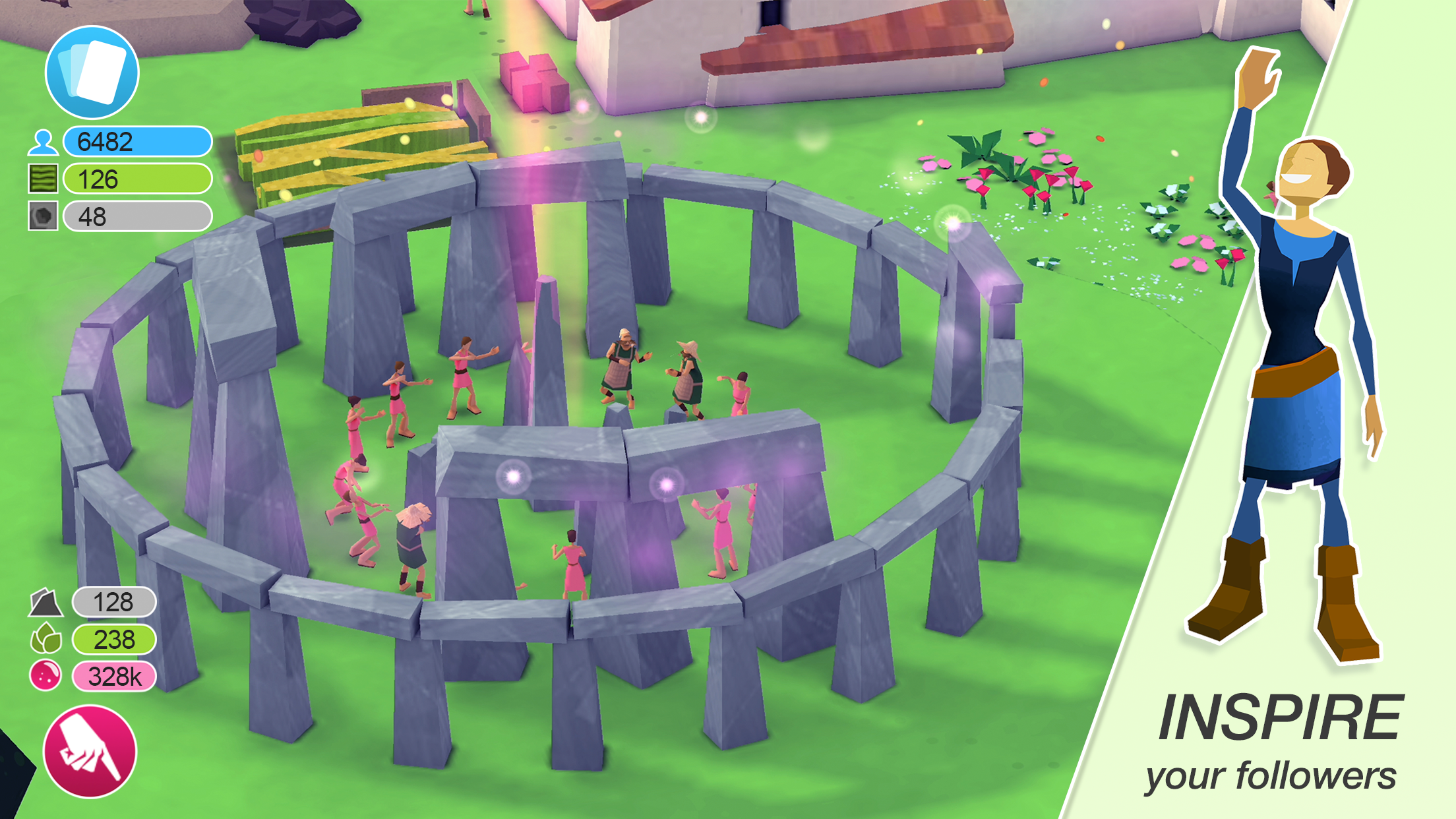 اسکرین شات 3 بازی Godus